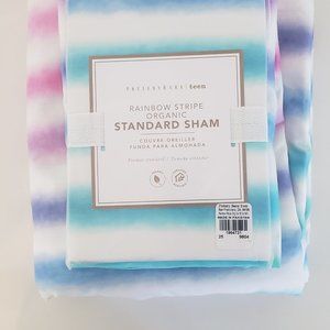 Pottery Barn Rainbow Stripe Duvet Cover & Shams